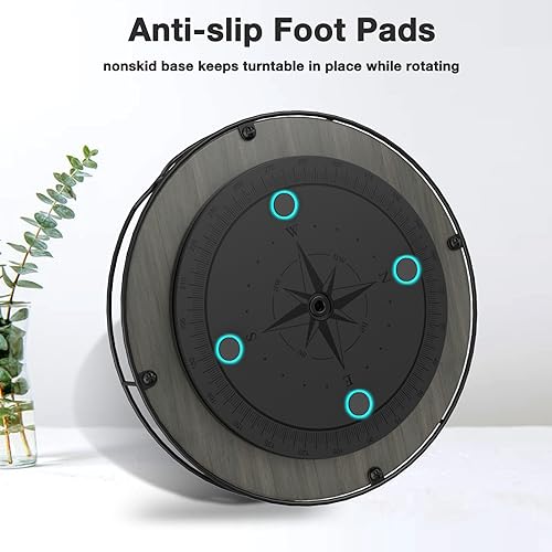 Lazy Susan Turntable Organizer with Anti