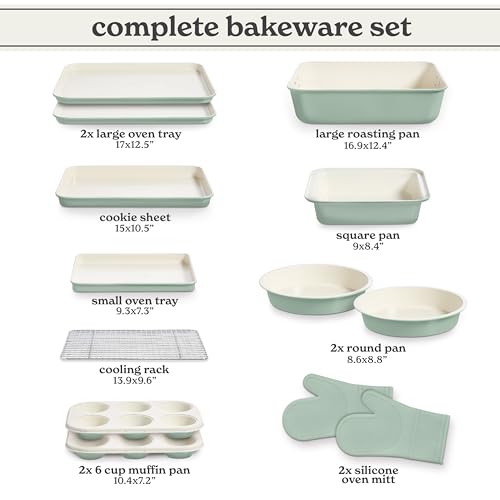 Nonstick Stackable Bakeware Set (13 Count)