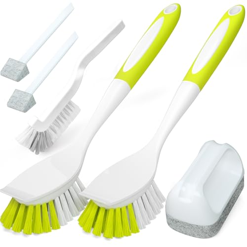 Dish Brush Cleaning Brush Set for Cleaning Groove Gap (6 Count)