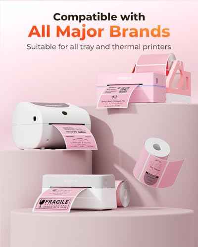 4x2 Thermal Labels (500 Count)