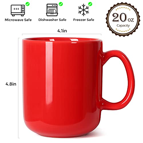 20 OZ Large Coffee Mug (2 Count)