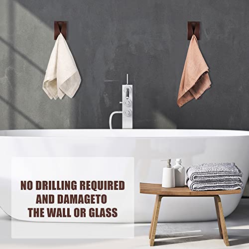 4 Pcs Self Adhesive Kitchen Towel Hook Holder
