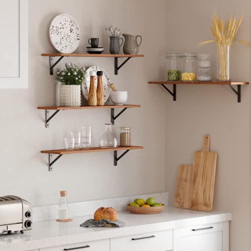 Long Wall Shelves (2 Count)