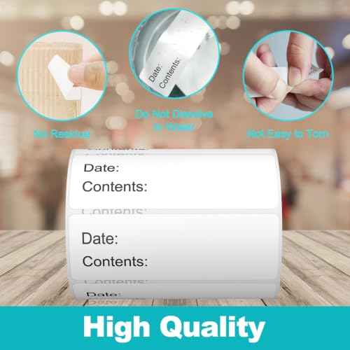 500pcs Food Labels (500 Count)