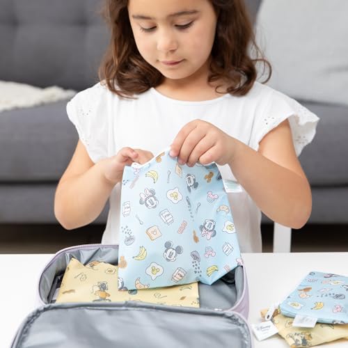 Disney Reusable Sandwich and Snack Bags (4 Count)