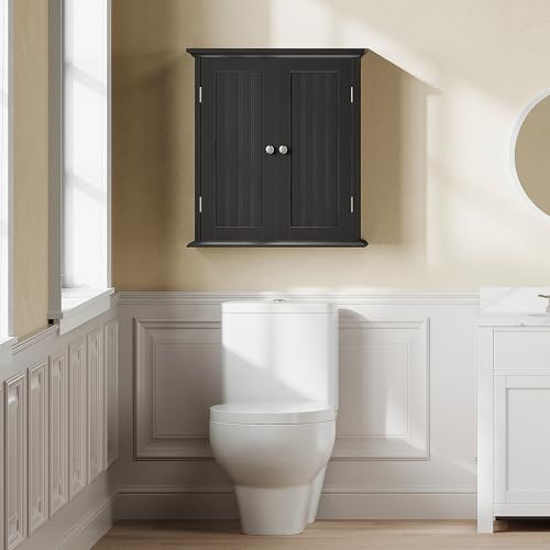 Bathroom Wall Cabinet with 2 Doors