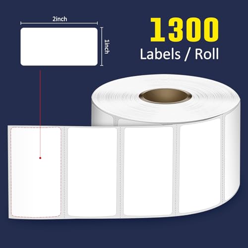 L Liked 15600 Direct Thermal Labels 2"x1" (15600 Count)