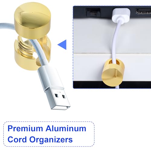 6 Sets Charger Holders for Cords (6 Count)