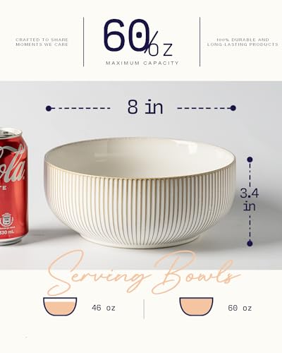 Large Serving Bowls (2 Count)