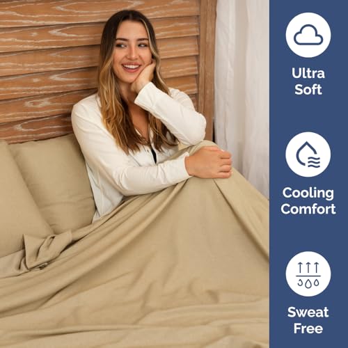 Flex Top Split Head King 4 Piece Sheet Set