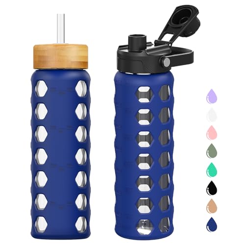 Glass Water Bottle