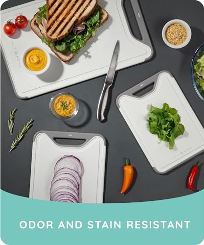 Cutting Boards for Kitchen (3 Count)