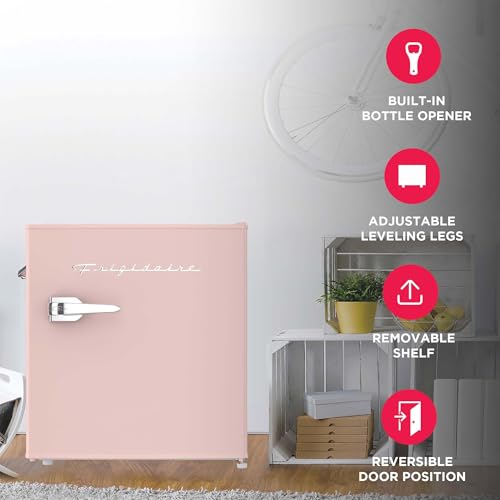 Coral EFR176 AMZ EFR176 Retro Mini Refrigerator