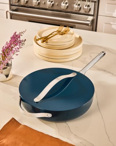 Non Stick Ceramic Sauté Pan with Lid