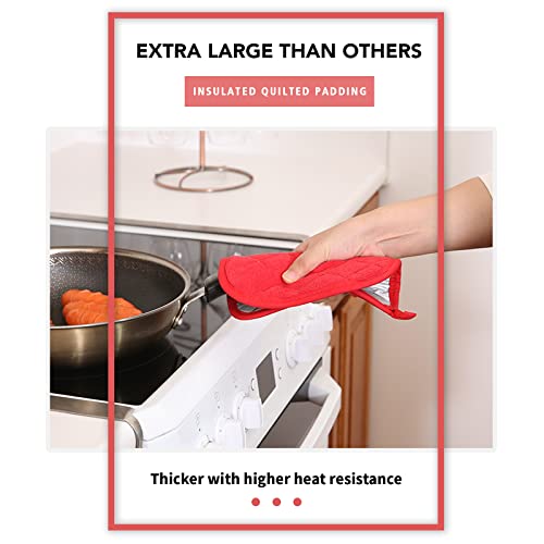 4 Pack Heat Resistant Pot Holders (4 Count)
