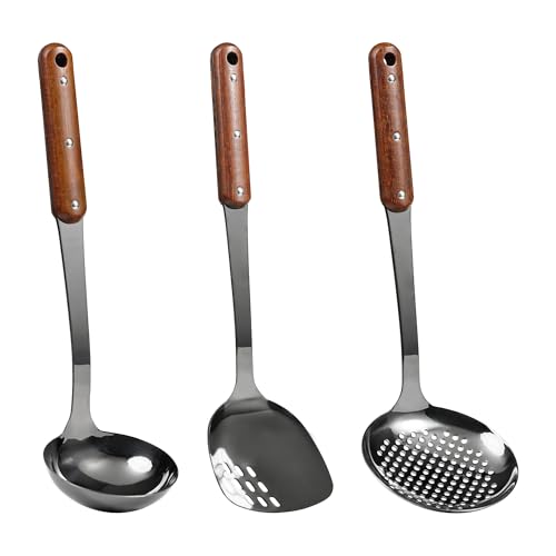 Stainless Steel Wok Spatula (3 Count)