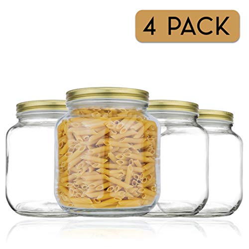 Half Gallon Mason Jar Wide Mouth