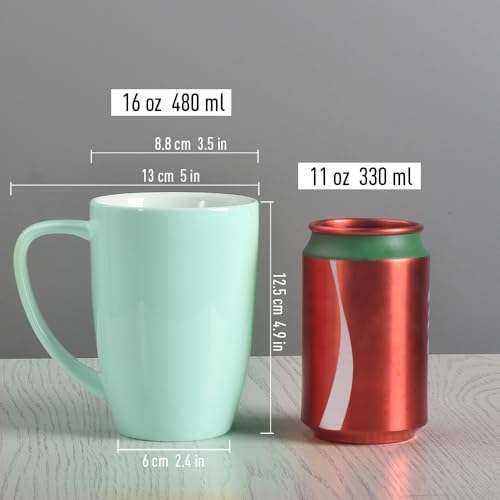 Porcelain Mug Set (6 Count)
