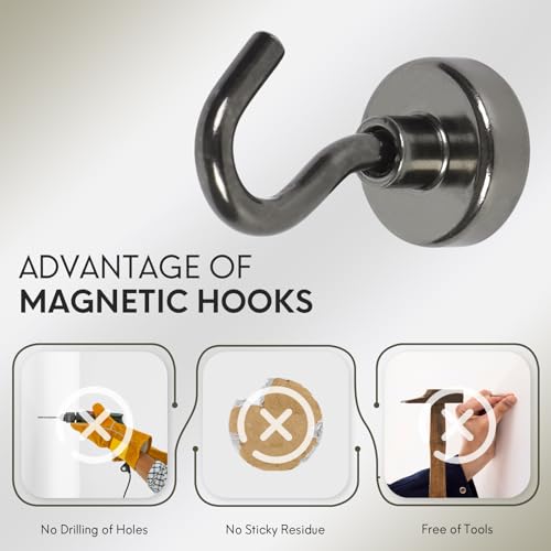 Magnetic Hooks (10 Count)