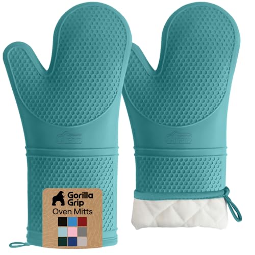 Silicone Oven Mitts (2 Count)