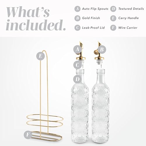 Glass Olive Oil Bottle Dispenser