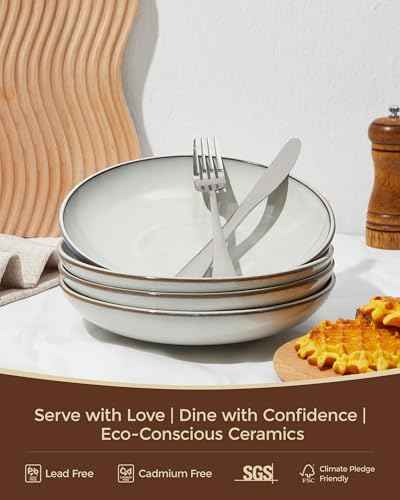 Stoneware Dinnerware Sets for 4