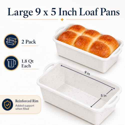 Single 8.5x4.5 Standard Silicone Loaf Pan