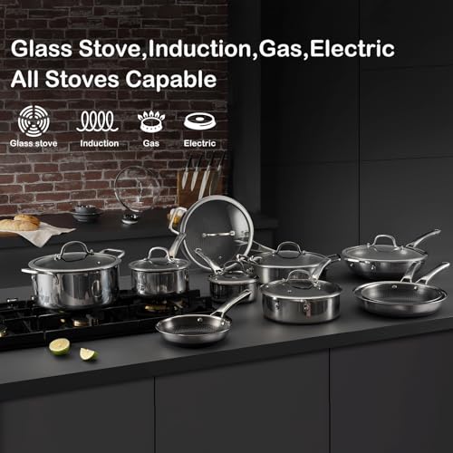 Wok 13 Inch Hybrid Woks & Stir