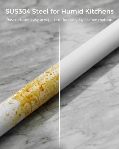 White Paper Towel Holder Under Cabinet Self Adhesive or Wall Mount