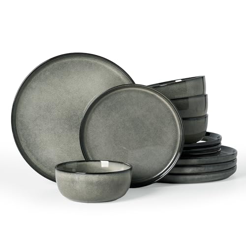 Milkyway 12 Piece Stoneware Dinnerware Set