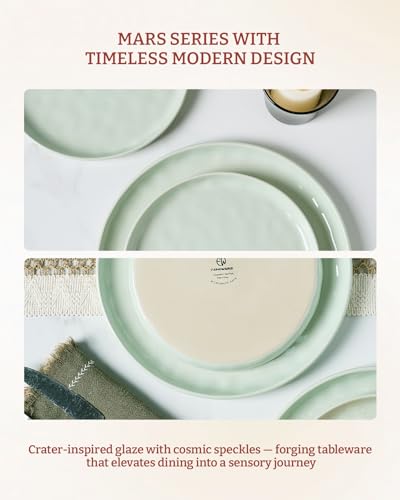 Mars Stoneware Dinnerware Set for 4