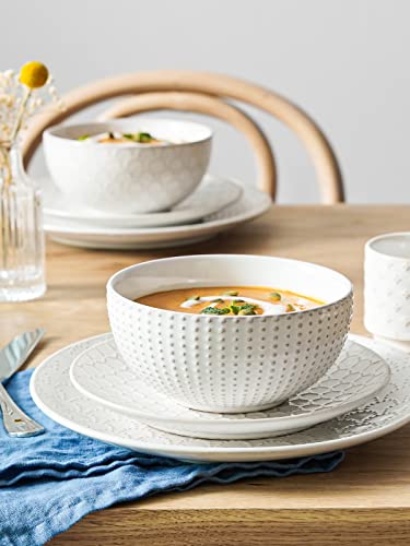 Plates and Bowls Sets for 4