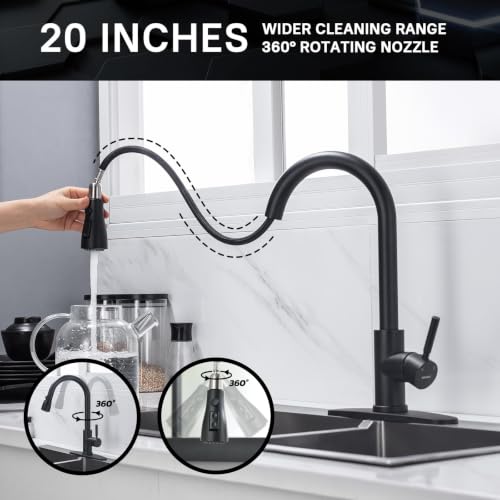 Pull Down Kitchen Faucet