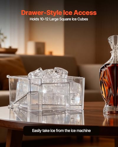 1.6" Clear Ice Cube Maker