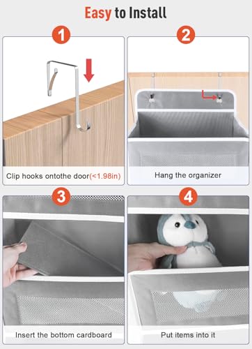 Over The Door Organizer Storage (5 Count)