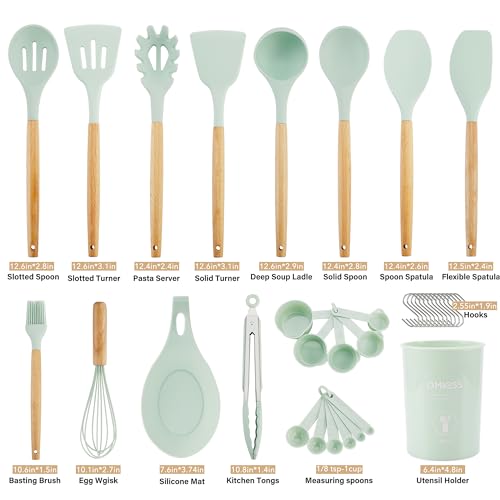 Silicone Kitchen Utensils Set (35 Count)
