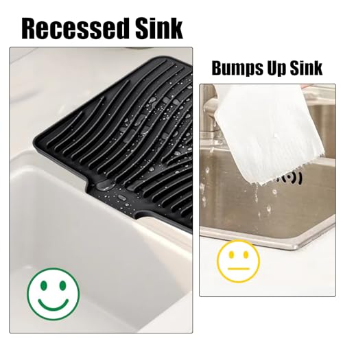 Silicone Dish Drying Mat for Kitchen Counter