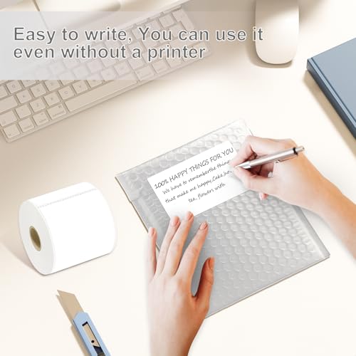 3 X 5 Inch Rectangle Sticker White Moving Labels for Boxes
