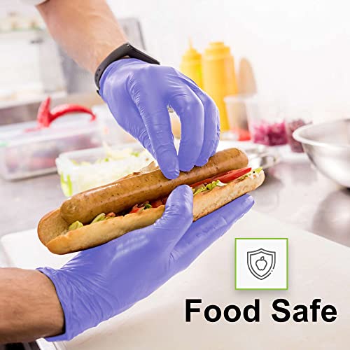 Biodegradable Disposable Nitrile Gloves X Large (150 Count)