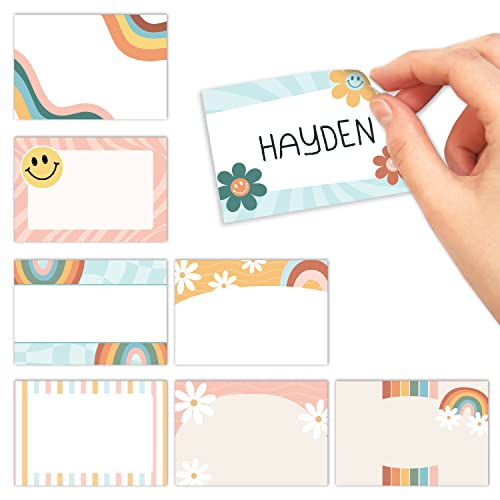 Self Adhesive Name Tags Sticker (56 Count)