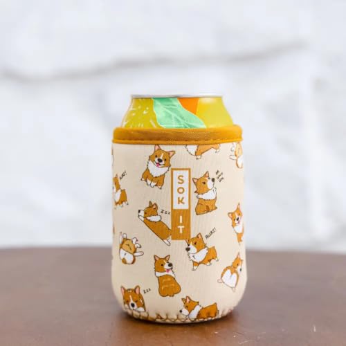 CanSok Sleeve for Beer & Soda Insulated Neoprene Cover
