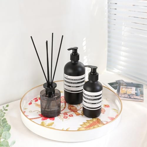 Decorative Serving Tray with Handles