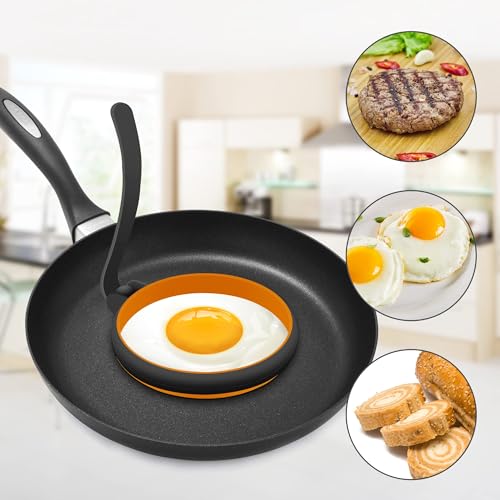 Silicone Egg Rings For Egg Mcmuffins Maker (4 Count)
