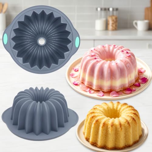 4 Pieces Silicone Cake Pan (4 Count)