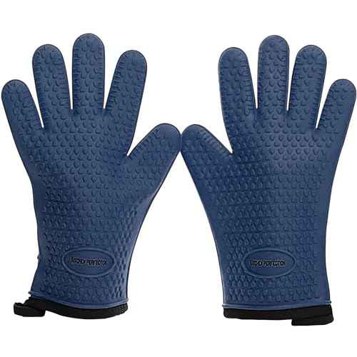 XL Silicone Smoker BBQ Gloves