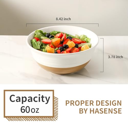 Large Ceramic Serving Bowls Set of 2 (2 Count)