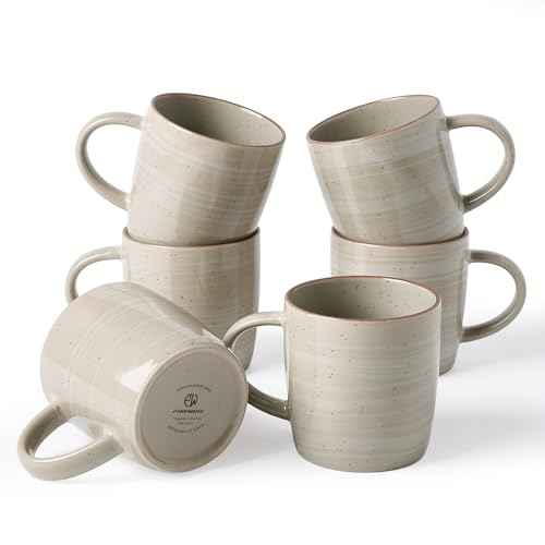 Coffee Mugs Set of 6 (6 Count)