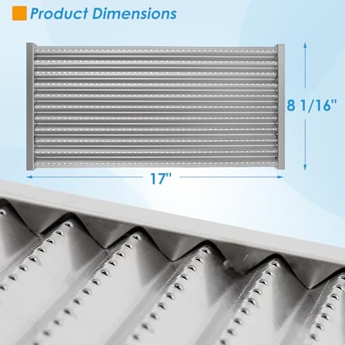 17" Grill Grates and Emitter for Charbroil TRU Infrared 3