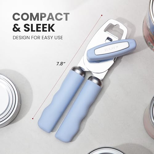 Heavy Duty Stainless Steel Can Opener Manual with Bottle Opener