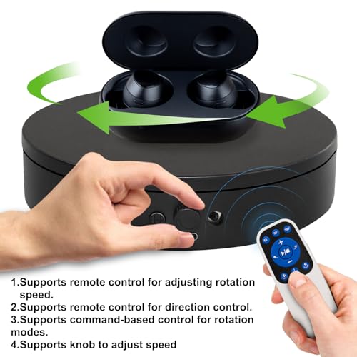 Motorized Rotating Display Stand with Remote
